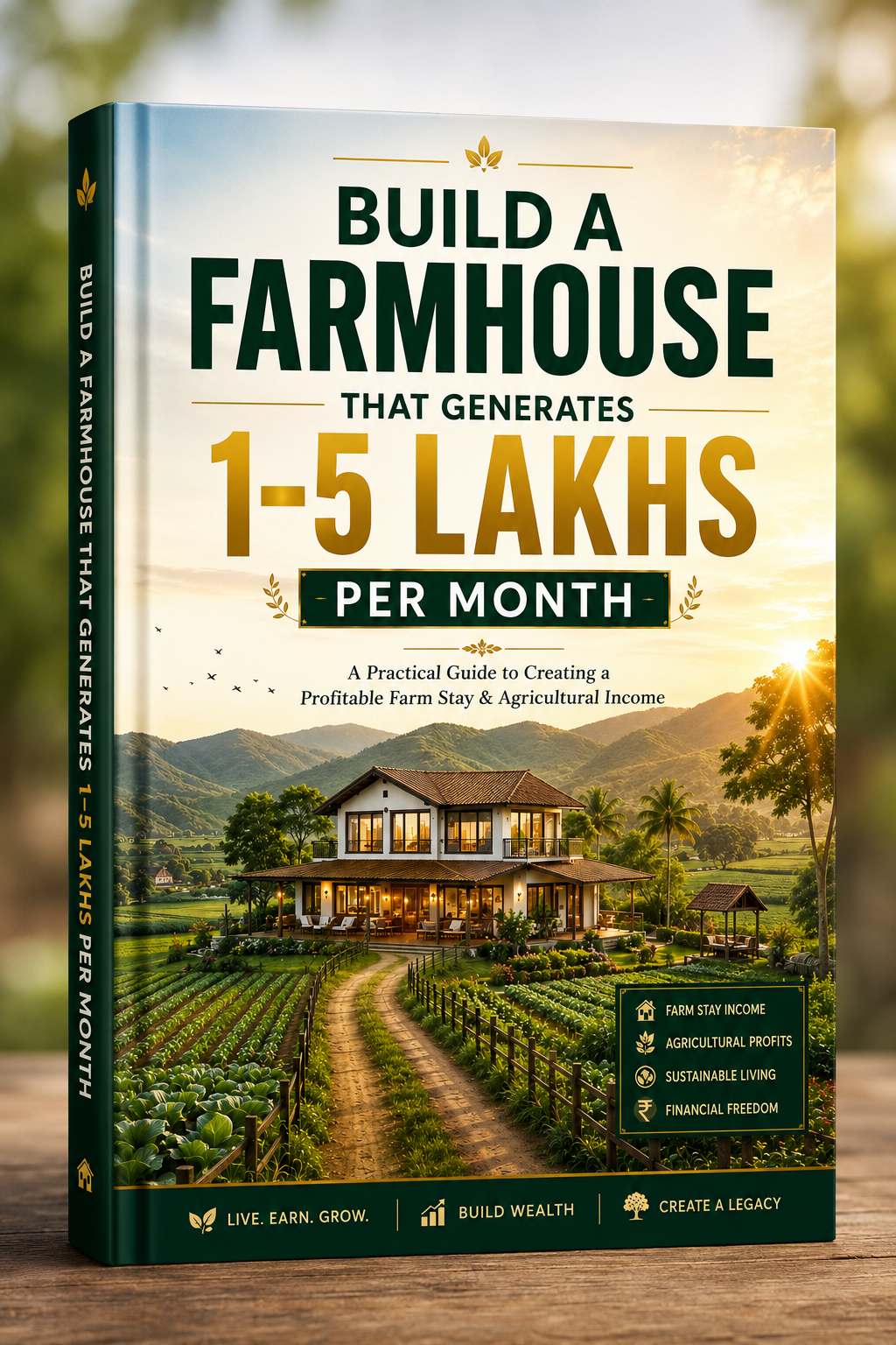 WANT TO BUILD A FARMHOUSE with Vaastu-Compliant that Generates PASSIVE INCOME Per Month? 