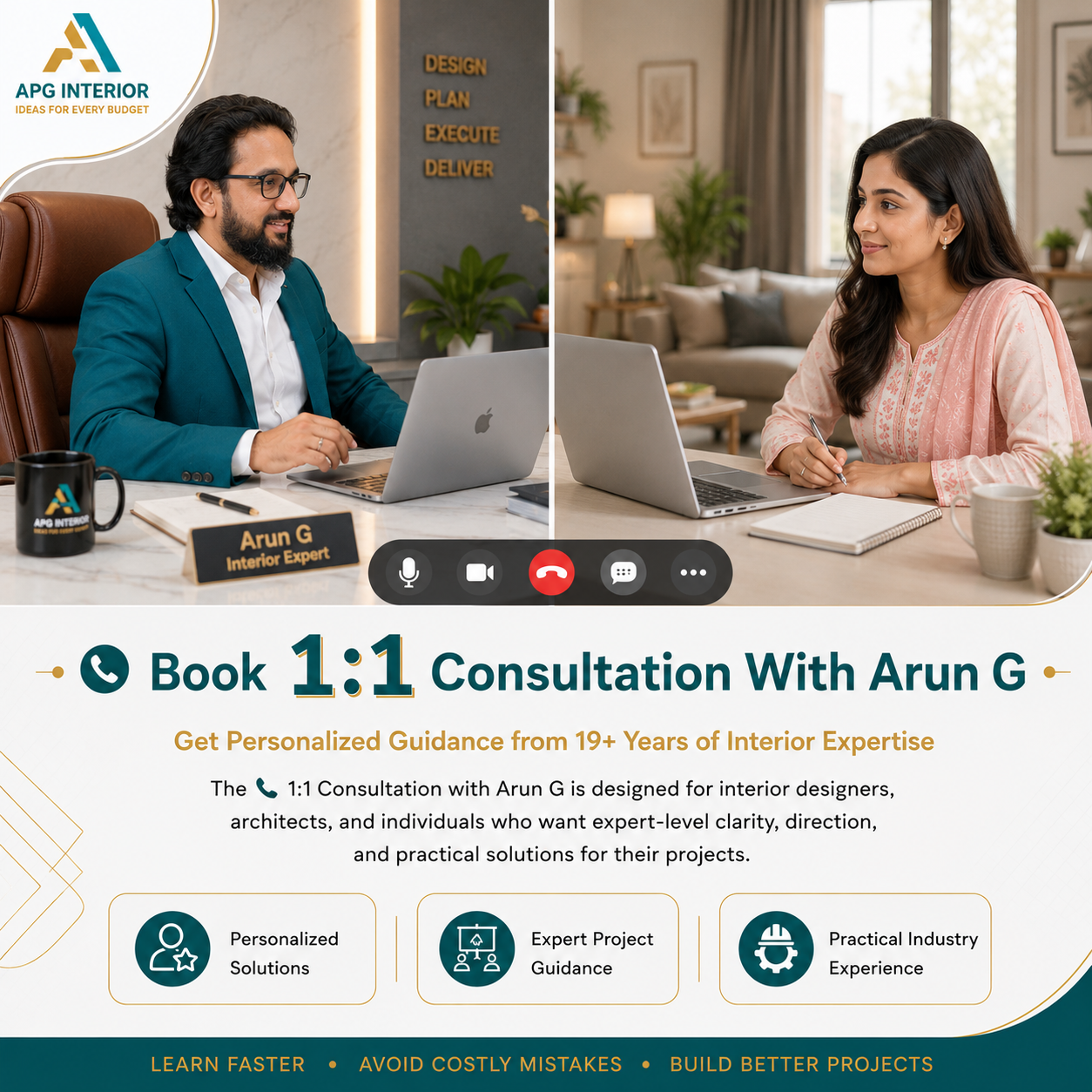 📞 SAVE YOUR MONEY WITH BOOK 1:1 Consultation With Arun G. 